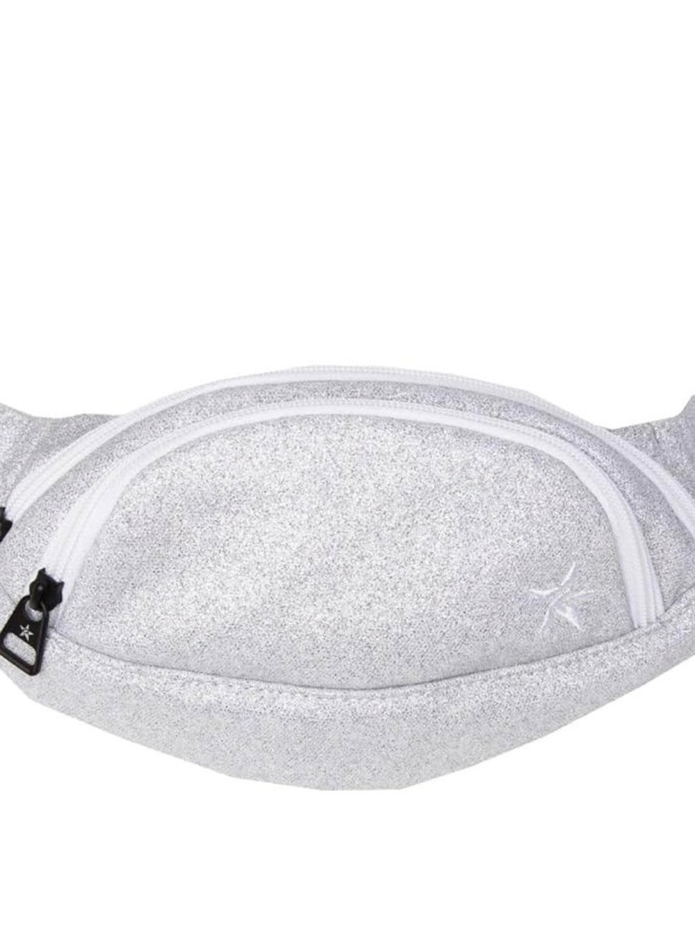 Silver Glitter Waist Bag - Women